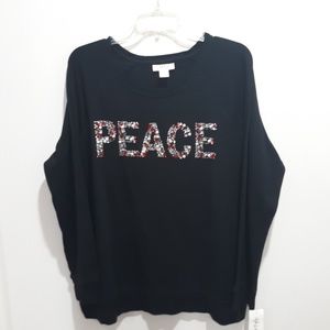 Style & co black sweater